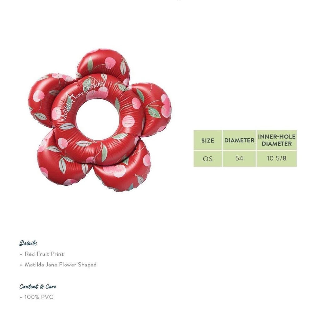 Matilda Jane flower float NWT